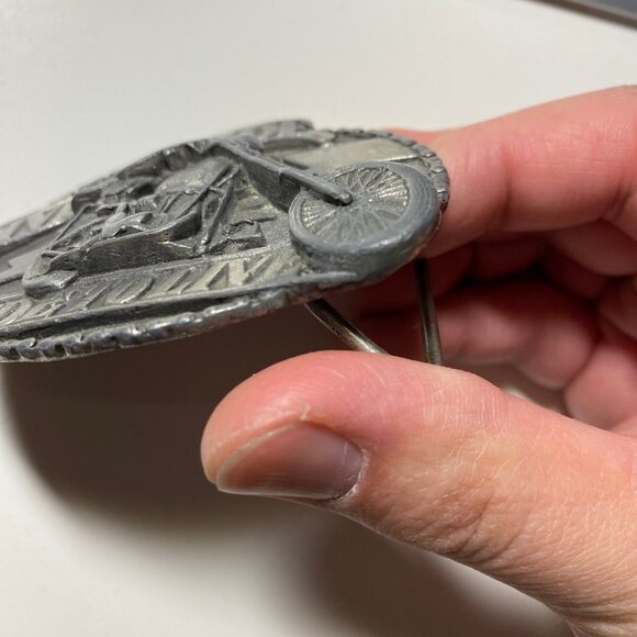 lot of 2 vintage 90s siskiyou belt buckle - Picture 4 of 16